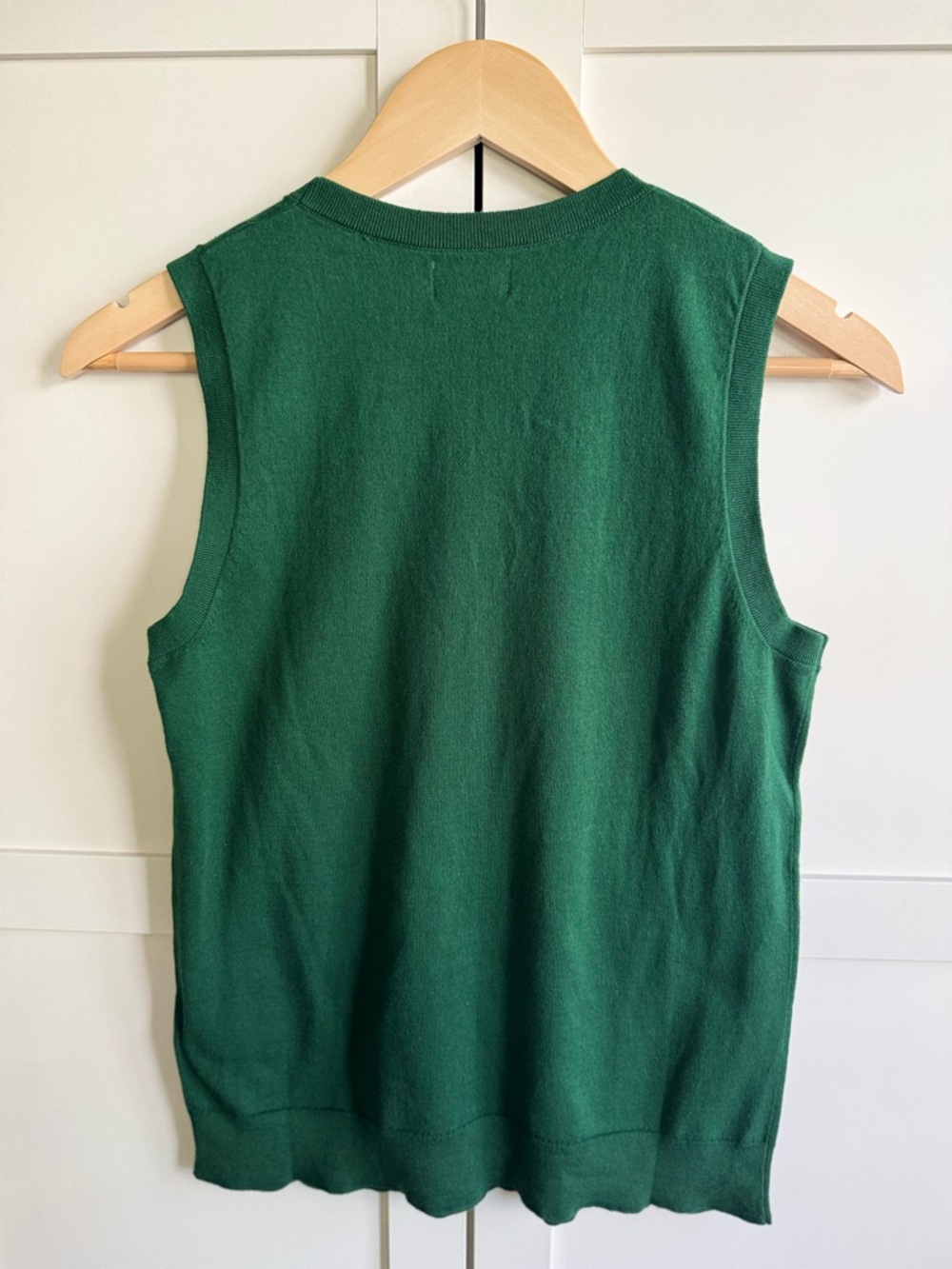 J. Crew Factory Women’s Classic Sweater Shell - Size Small - Serene Spruce Green - Picture 3 of 4
